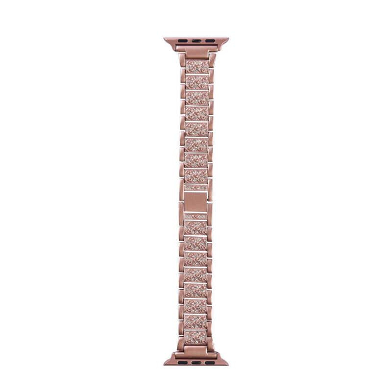 Watch Ultra 49mm Kordon Wiwu Three Beads Set Auger Metal Strap Kayış - 15 Watch Ultra 49mm Kordon Wiwu Three Beads Set Auger Metal Strap Kayış - 15